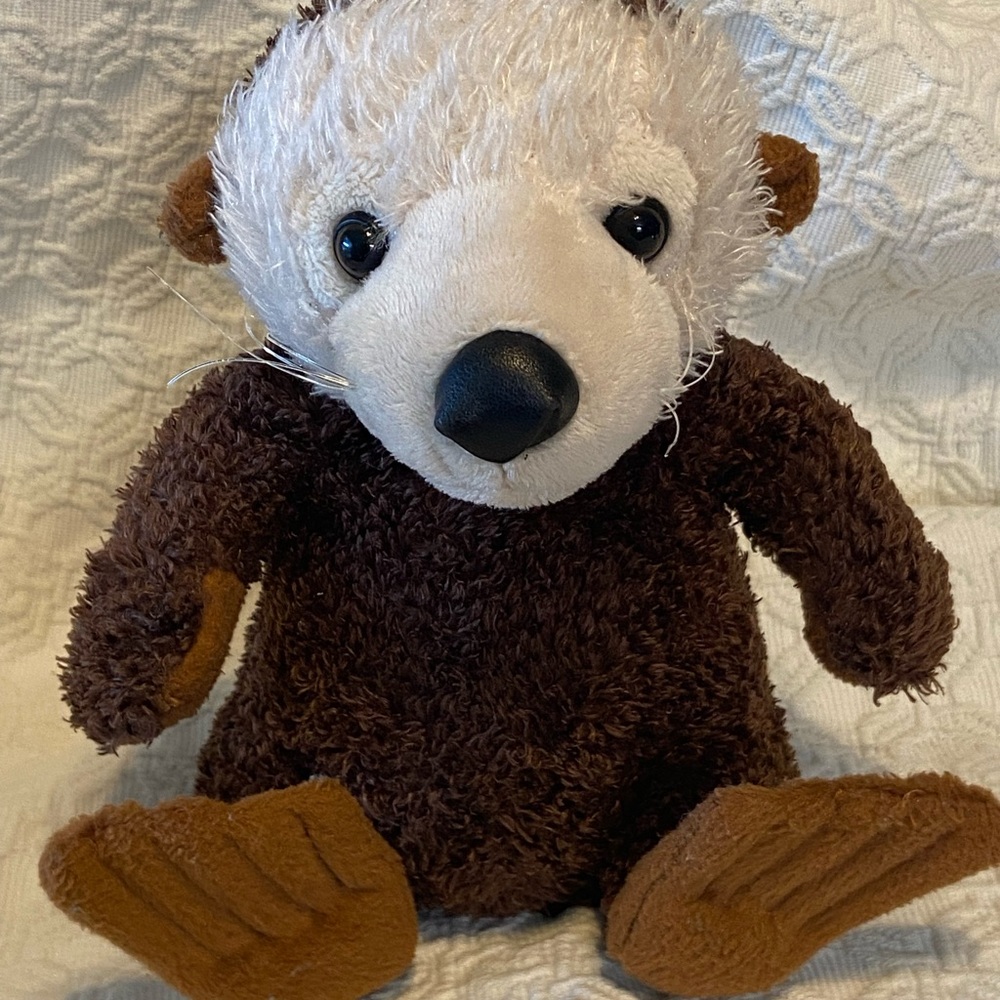 Vintage 1994 otter the petting zoo stuffed toy